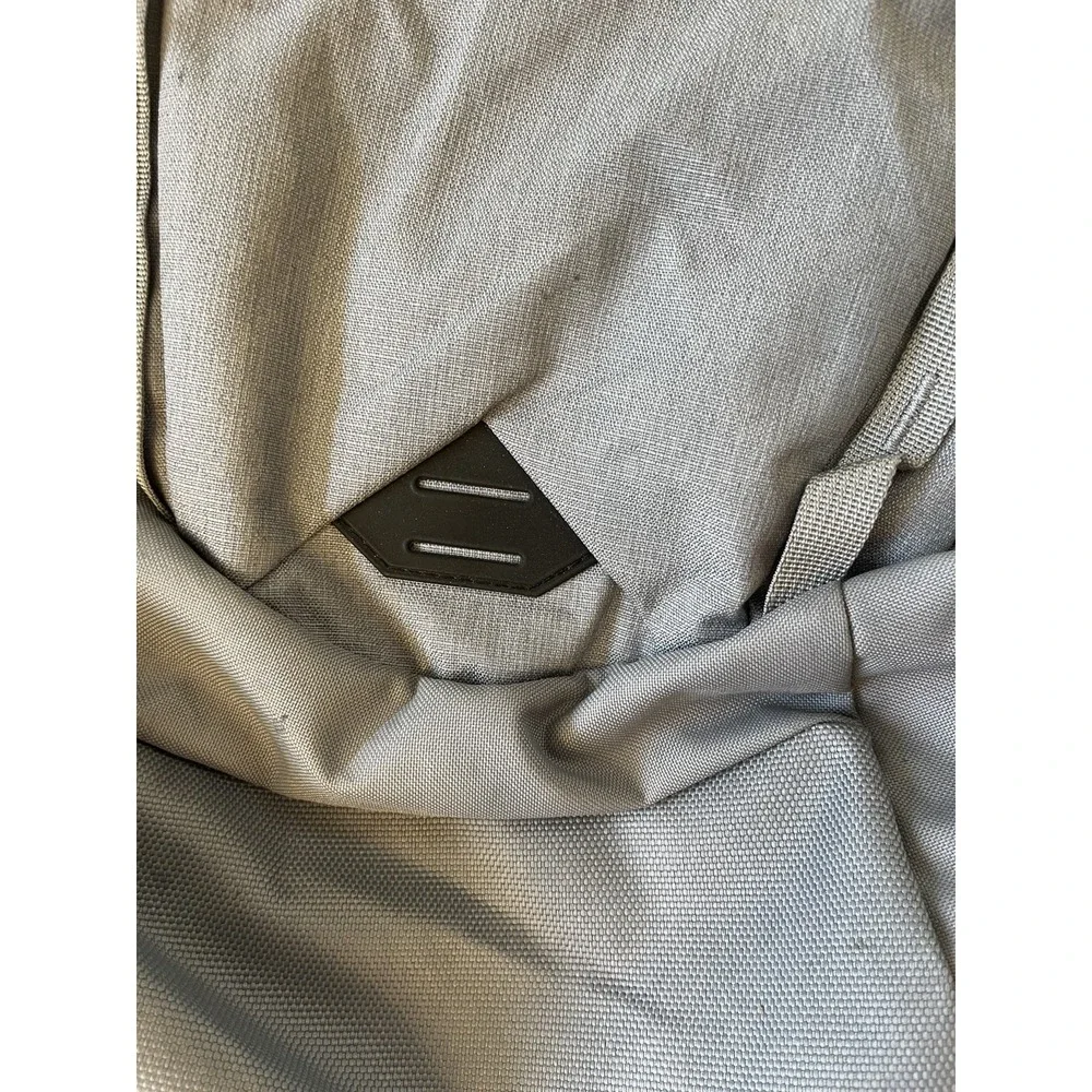 The North Face Connector Backpack Gray Laptop ⭐️School⭐️ Travel Park City Patch